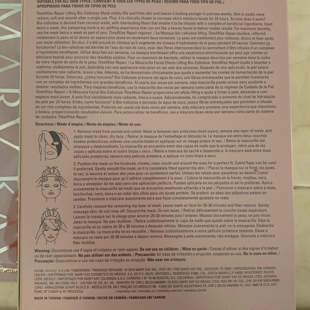 TimeWise Repair® Lifting Bio-Cellulose Mask - Picture 4 of 6
